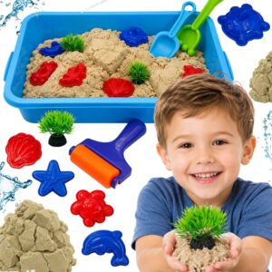 WOOPIE Kinetic Sand Magic for Water 18-piece Set with Case