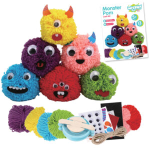 WOOPIE ART&FUN Monster Pom Creative Kit
