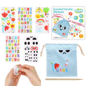 WOOPIE ART&FUN Creative Set Magic Bag + Stickers for Decoration over 109 pcs (SET OF 5)