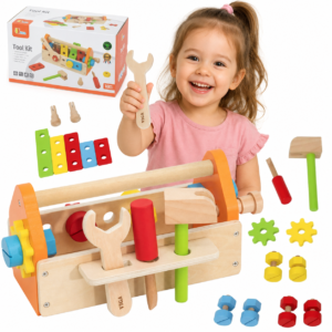 Viga Tool Box Wooden Set