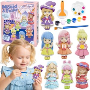 WOOPIE DIY Paint Creativity Kit – Make Plaster Castings and Paint Dolls