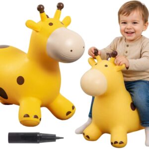 WOOPIE Yellow Giraffe Jumper + Pump