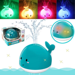 WOOPIE Whale Fountain Bath Toy – Blue