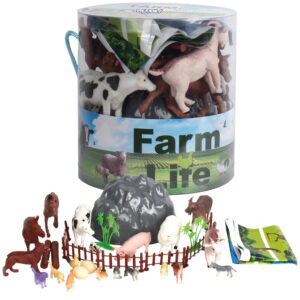 WOOPIE Set of Farm Animals Figures 34 pcs.