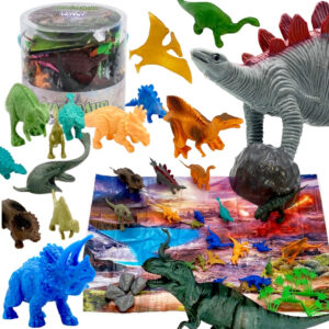 WOOPIE Dinosaur Figures Set 34 pcs.