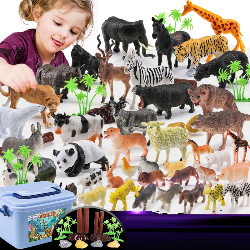 WOOPIE Set of Animal Figures XXL 58 pcs.