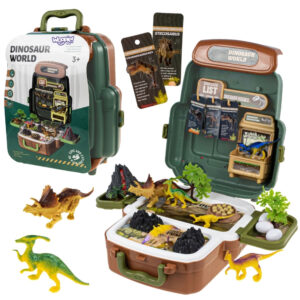 WOOPIE Dinosaur World Suitcase – Educational Dinosaur Explorer Set