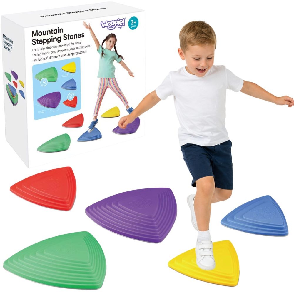 WOOPIE Sensory Stones Balance Training Anti-slip 6 pcs.