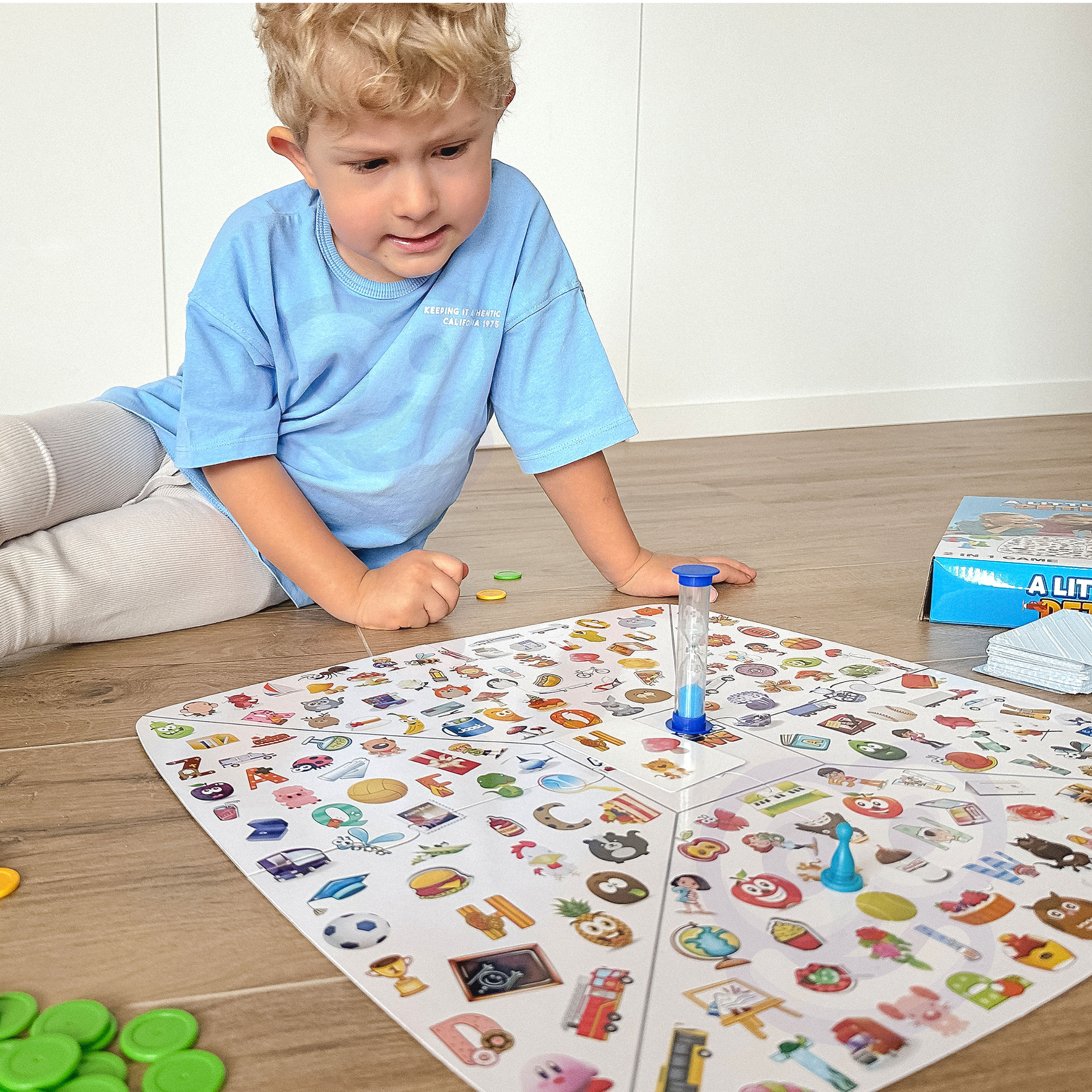 WOOPIE 2-in-1 Board Game Little Detective + Chinese Man - Slika 4
