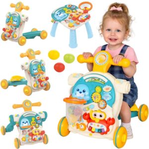 WOOPIE BABY Pusher, Walker, Educational Table, Scooter, Ride-on 4-in-1