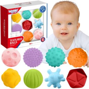 WOOPIE BABY Sensory Squeeze Blocks 8 pcs.