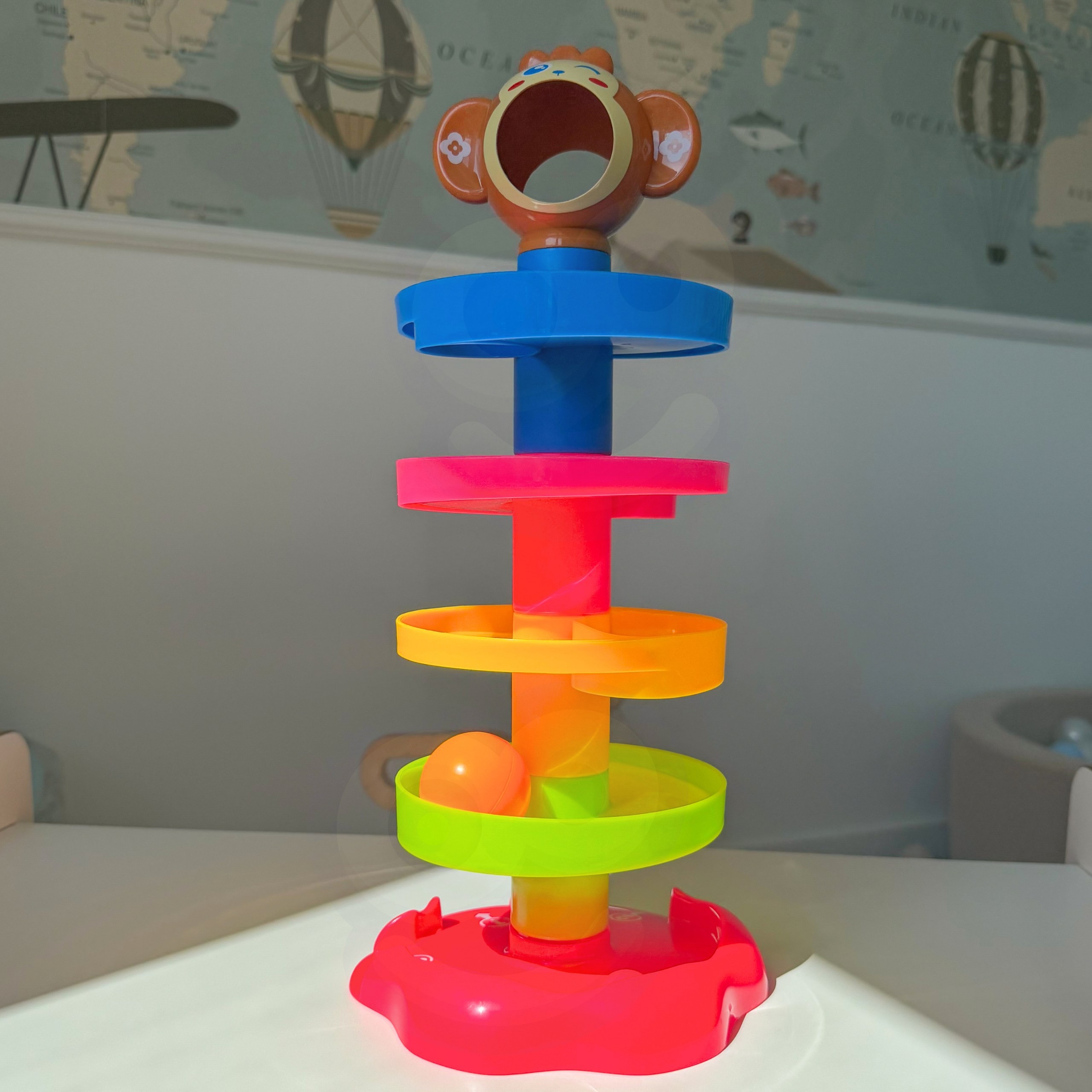 WOOPIE BABY Ball Track Spiral Set + 3 Balls - Slika 2