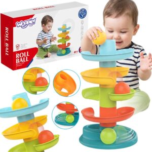 WOOPIE BABY Ball Track Spiral Set + 3 Balls