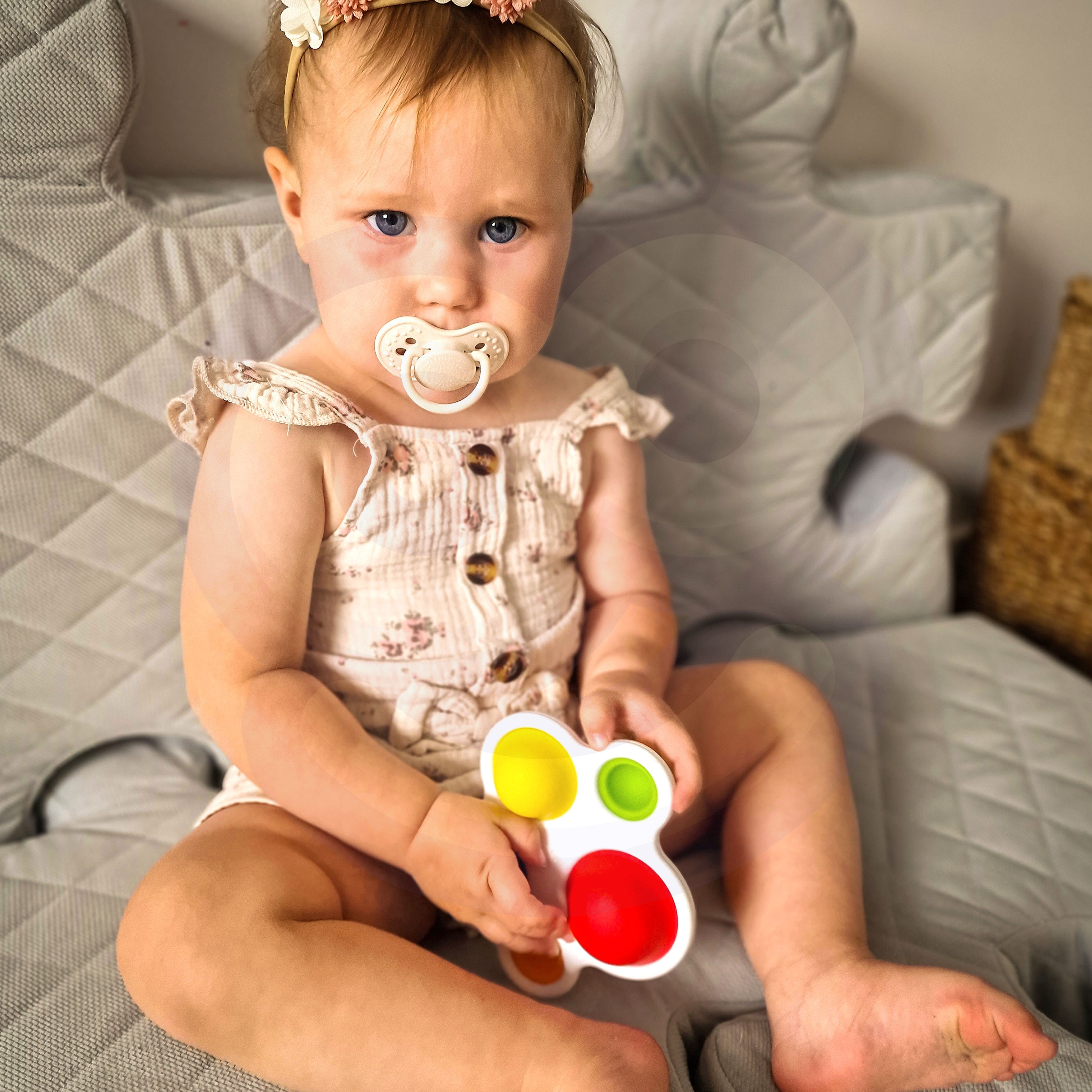 WOOPIE BABY POP IT Montessori Anti-Stress Sensory Toy Teether - Slika 2