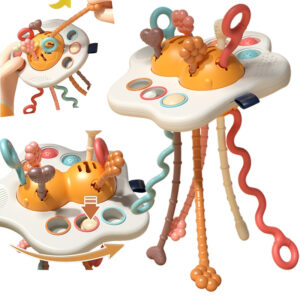 WOOPIE BABY Montessori Sensory Toy Teether Rattle Multifunctional UFO