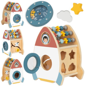 Tooky Toy drveni sorter oblika