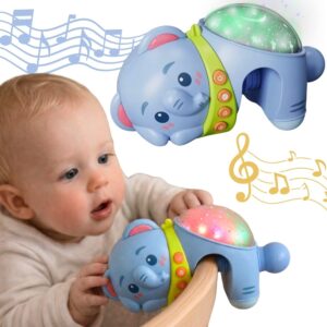 WOOPIE BABY Star Projector Elephant Night Light for Children