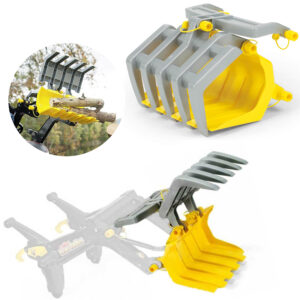 Rolly Toys Tractor Bucket Timber Loading Grabber