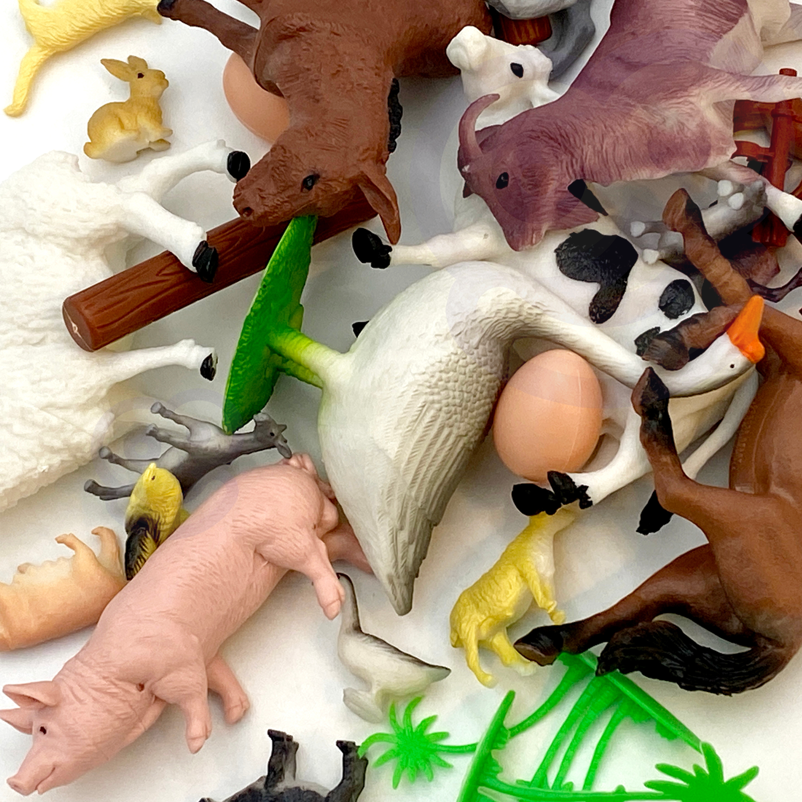 WOOPIE Set of Farm Animals Figures 34 pcs. - Slika 3