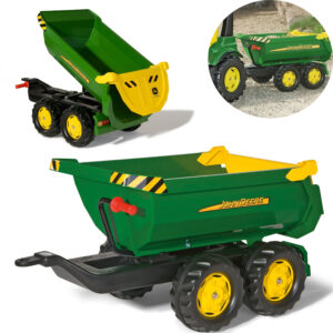 Rolly Toys rollyHalfpipe John Deere Tipper Trailer