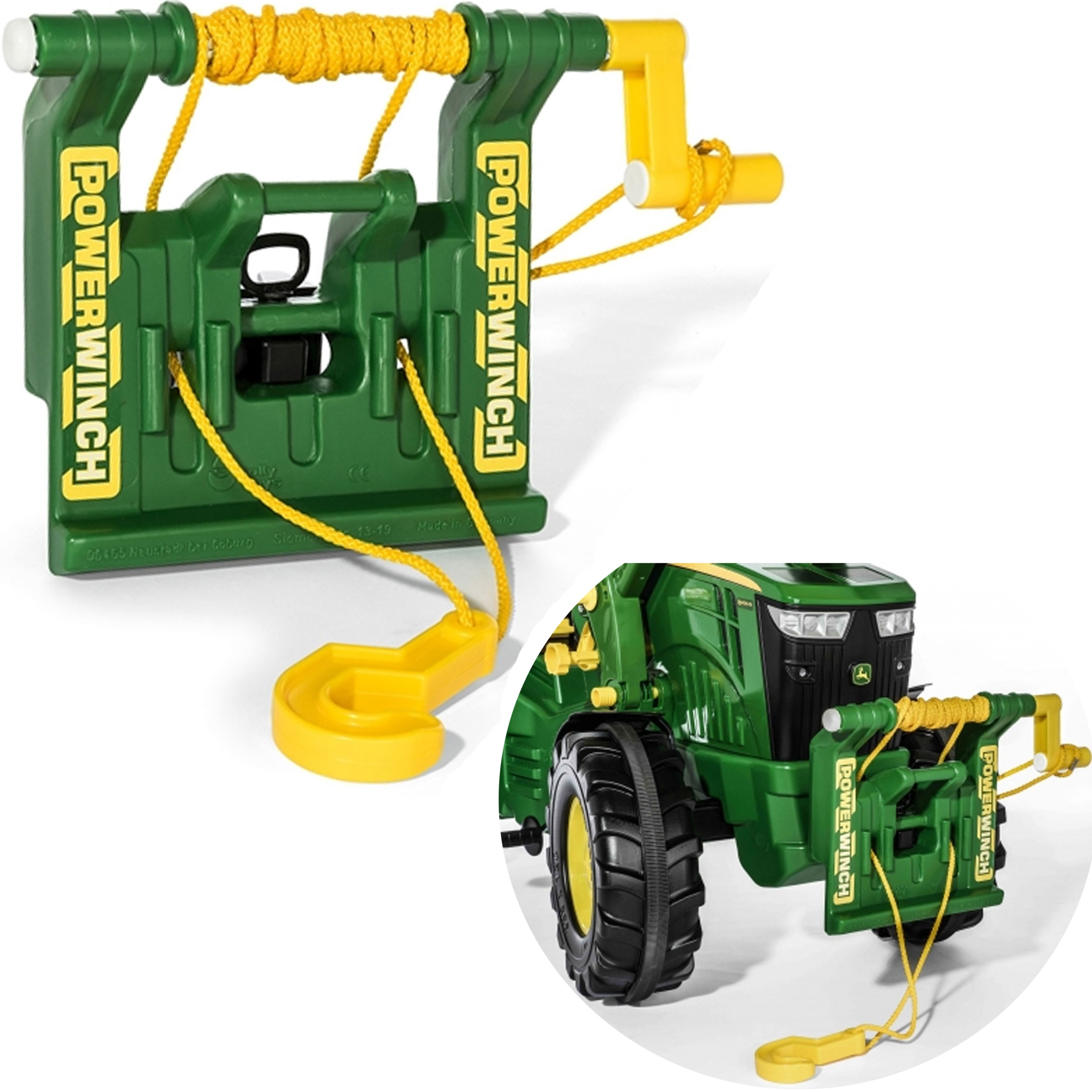 Rolly Toys rollyPowerwinch John Deere Tractor Winch
