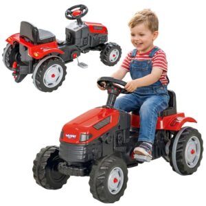 WOOPIE Pedal Tractor Farmer GoTrac Tractor Silent Wheels