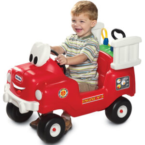 Little Tikes Ride-on Fire Department Pump Car