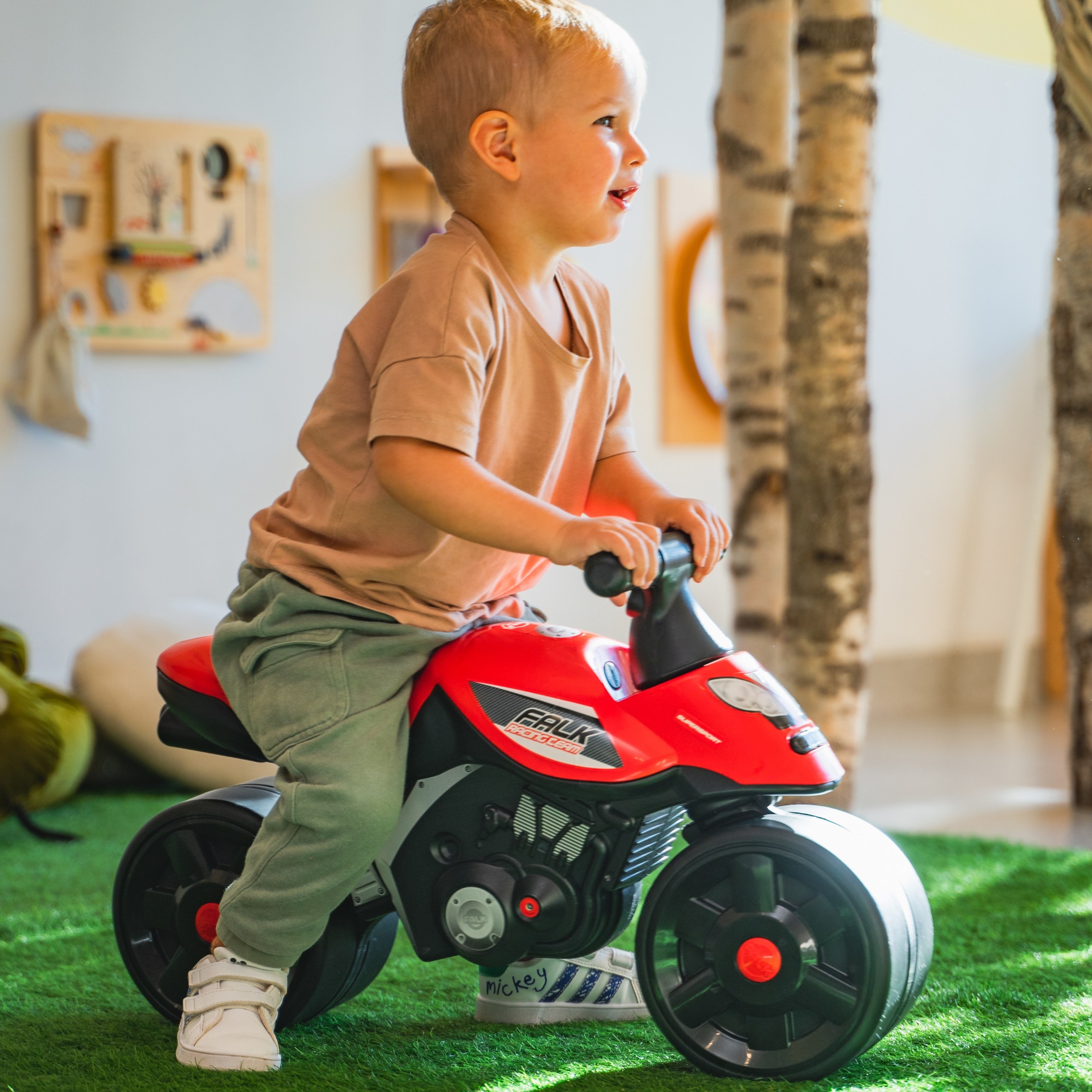 FALK Street Champion Ride-on Motorcycle Red 1-3 years - Slika 2