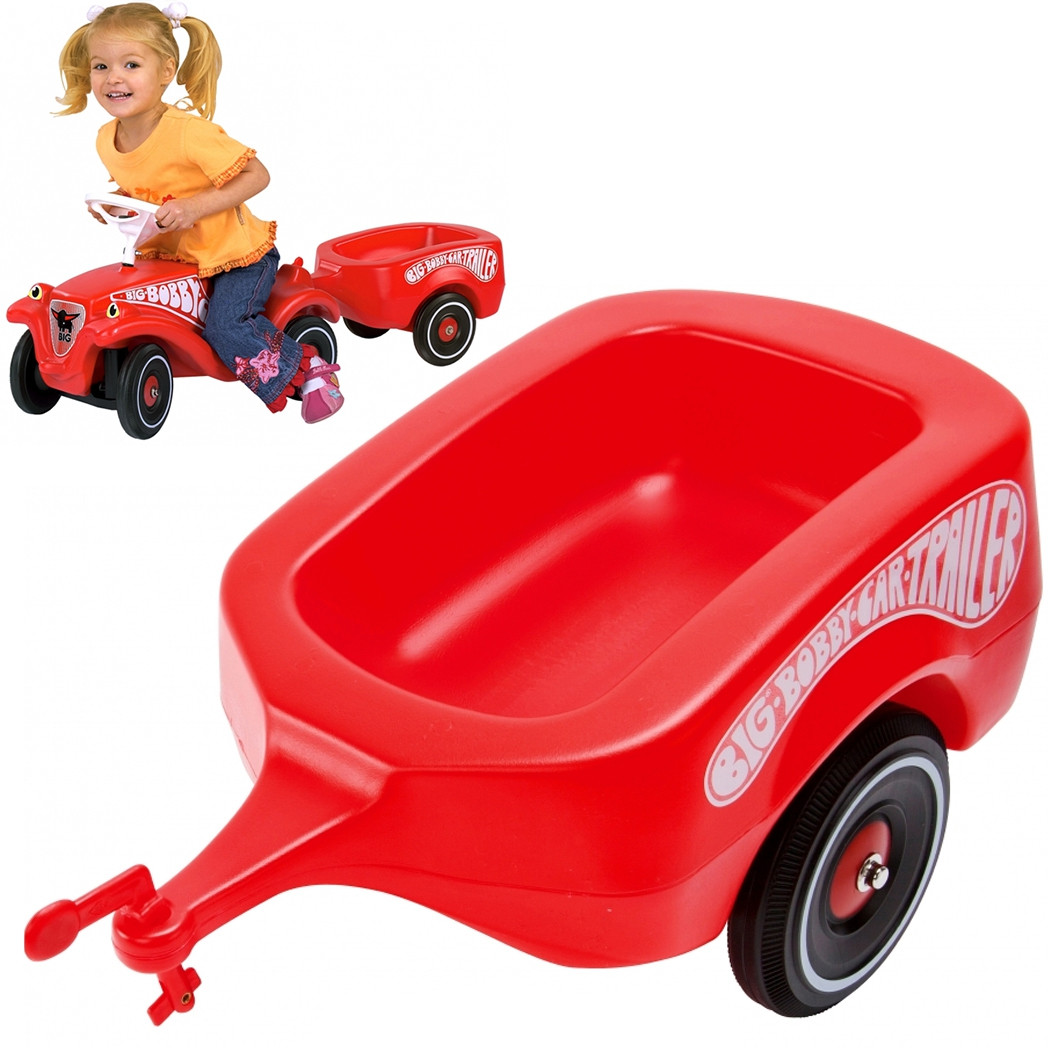 BIG Bobby Car Ride-on Trailer Red