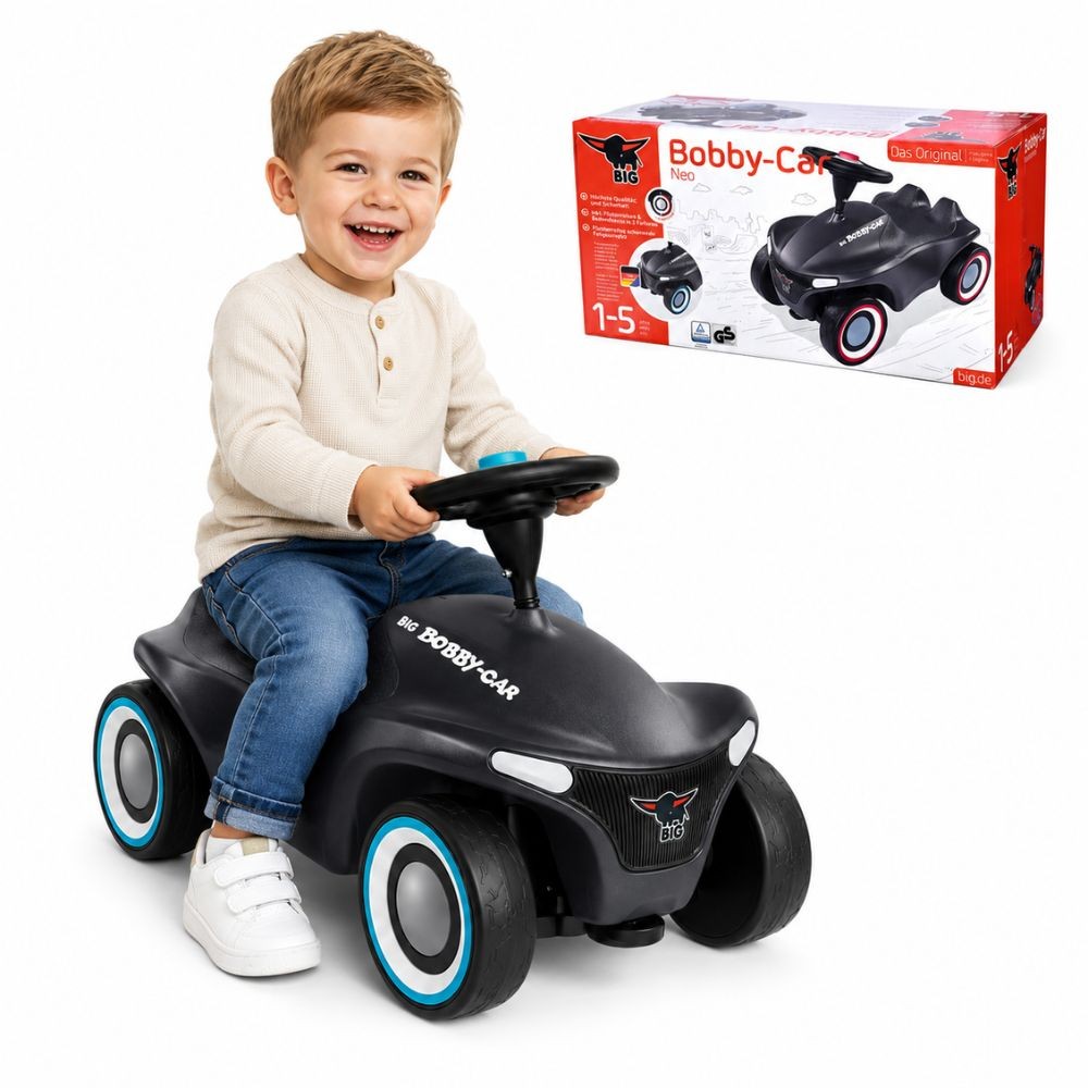 BIG Ride-On Bobby Car Neo Anthrazit