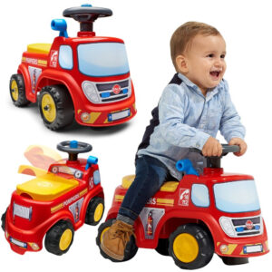 FALK Ride-on Fire Truck with Horn from 1 year