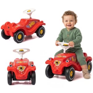 BIG Bobby Car Classic Ride-On with Light-Up Horn
