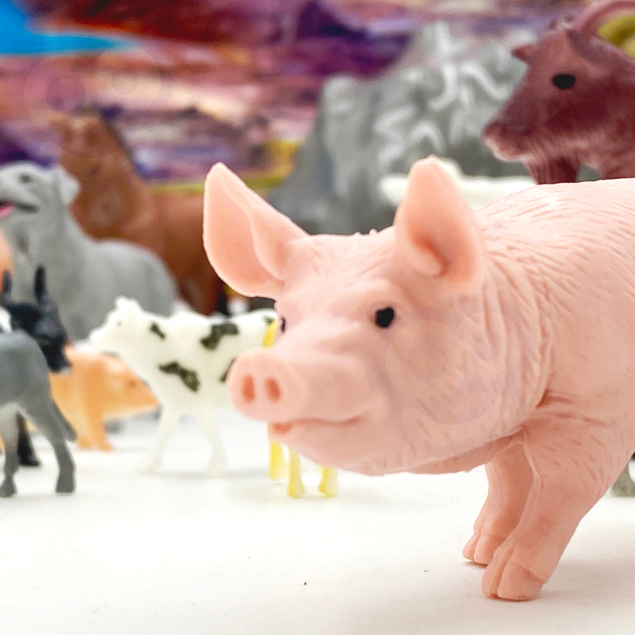 WOOPIE Set of Farm Animals Figures 34 pcs. - Slika 8