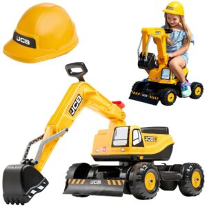 FALK JCB DIGGER Excavator Rotating Yellow Moving Bucket From 3 Years.