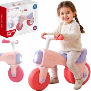 WOOPIE Balance Bike Ride-On Sound 18m+ Pink