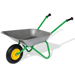 Rolly Toys Gray Metal Children’s Wheelbarrow