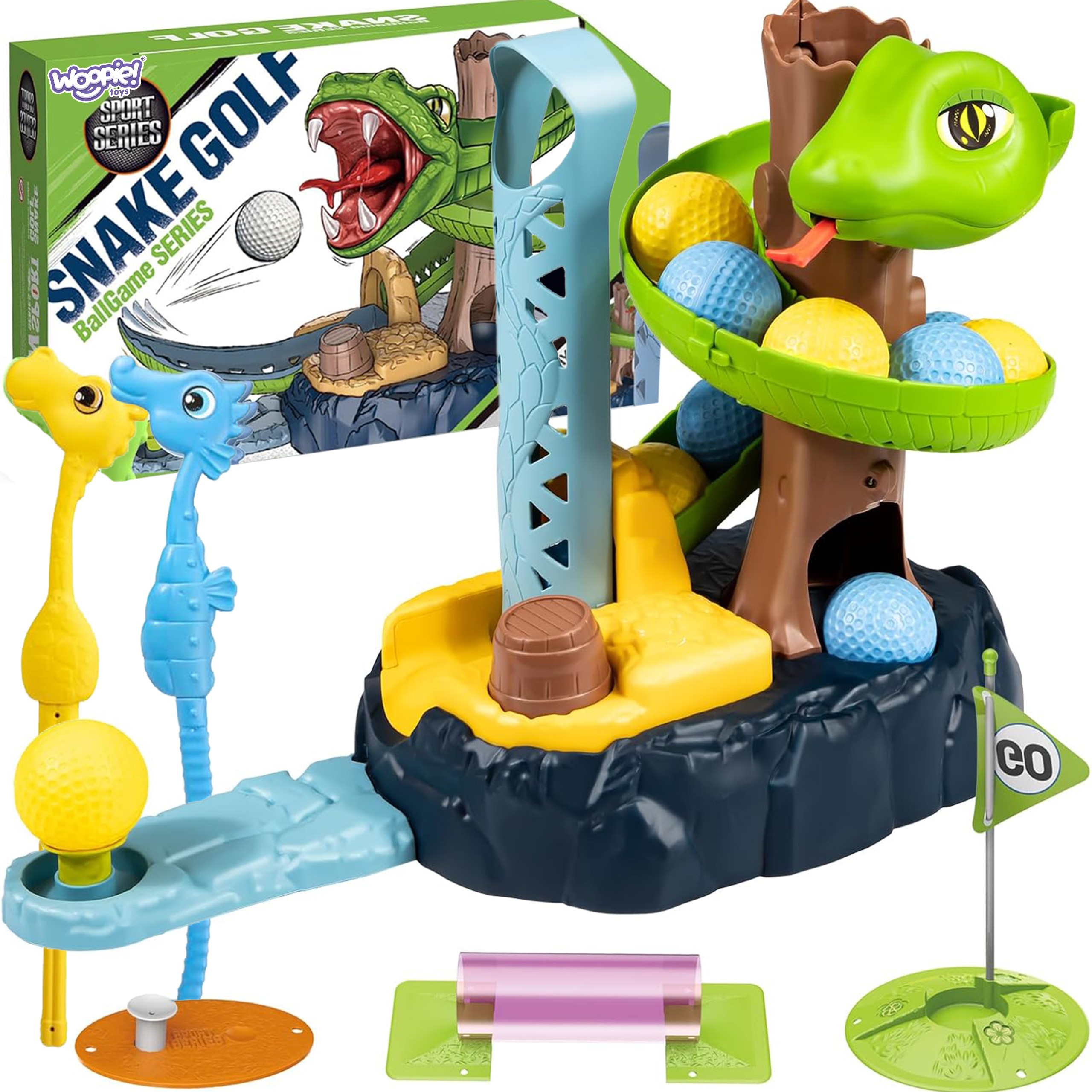 WOOPIE Mini Golf Arcade Game SNAKE GOLF