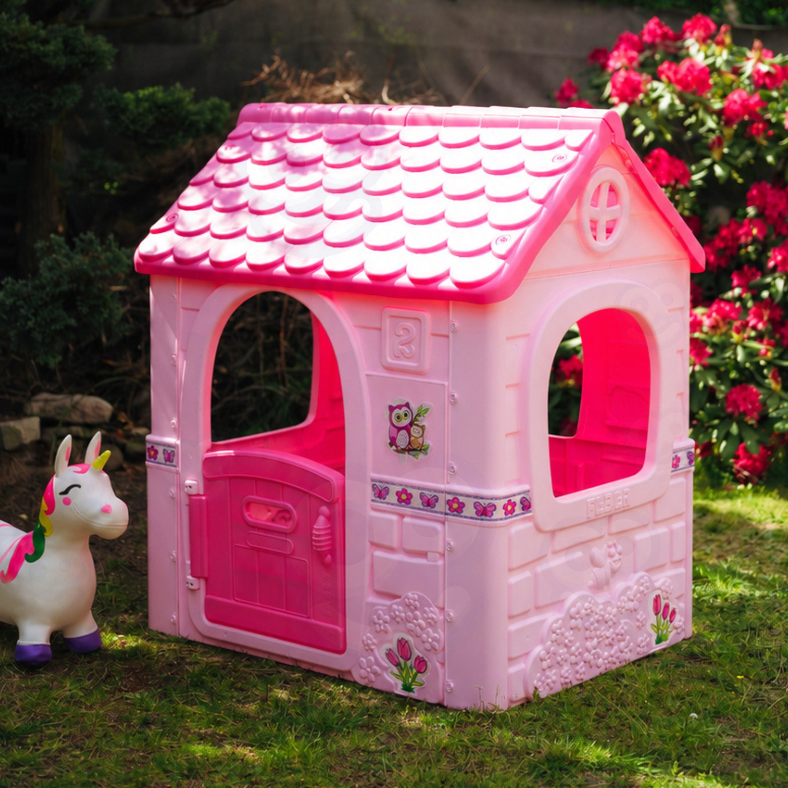 FEBER Pink Fantasy Garden House for Children - Slika 2