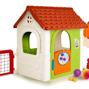 FEBER Activity House 6-in-1 Multifunctional Playhouse with Games Included