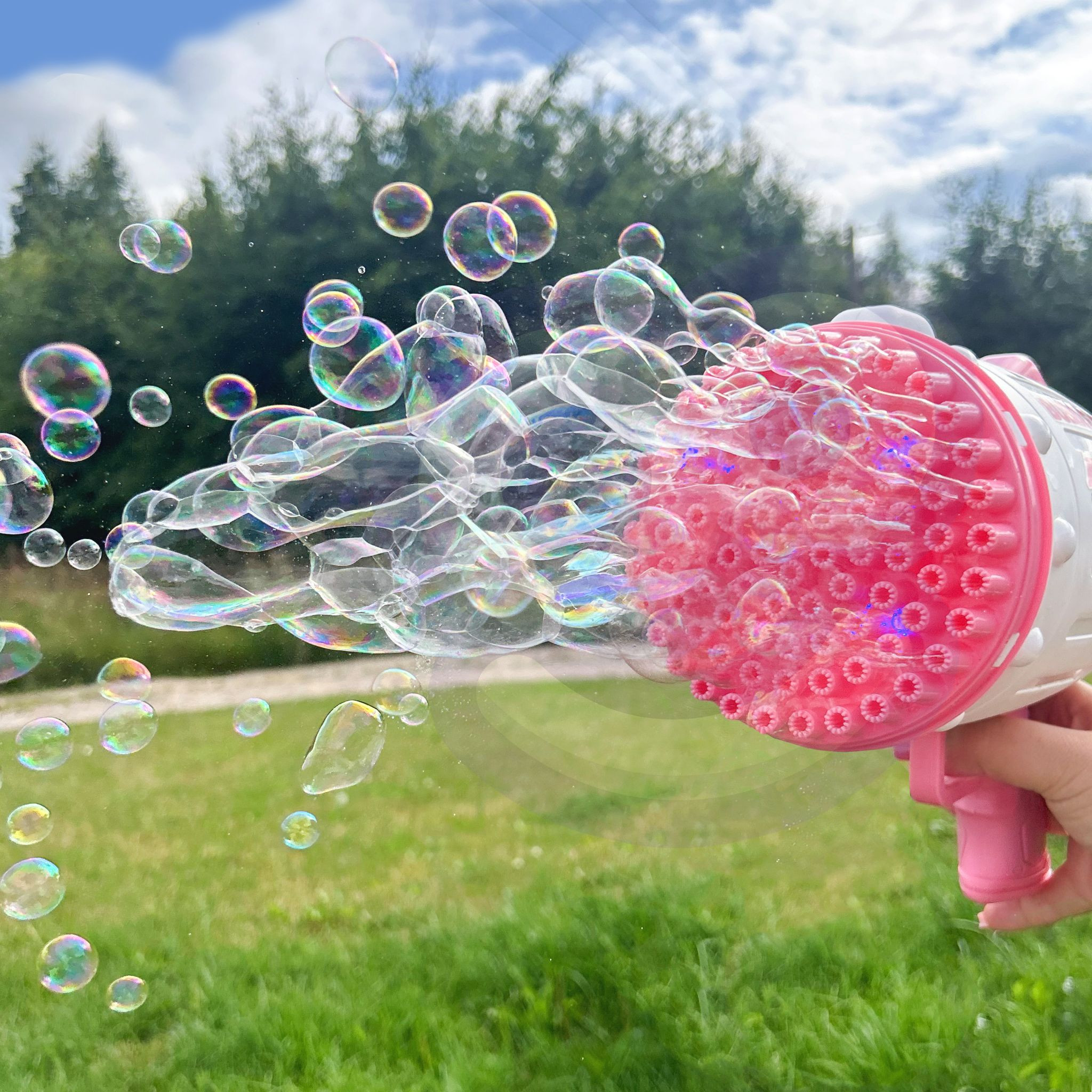 WOOPIE Bubble Gun 91 Holes Pink - Slika 2