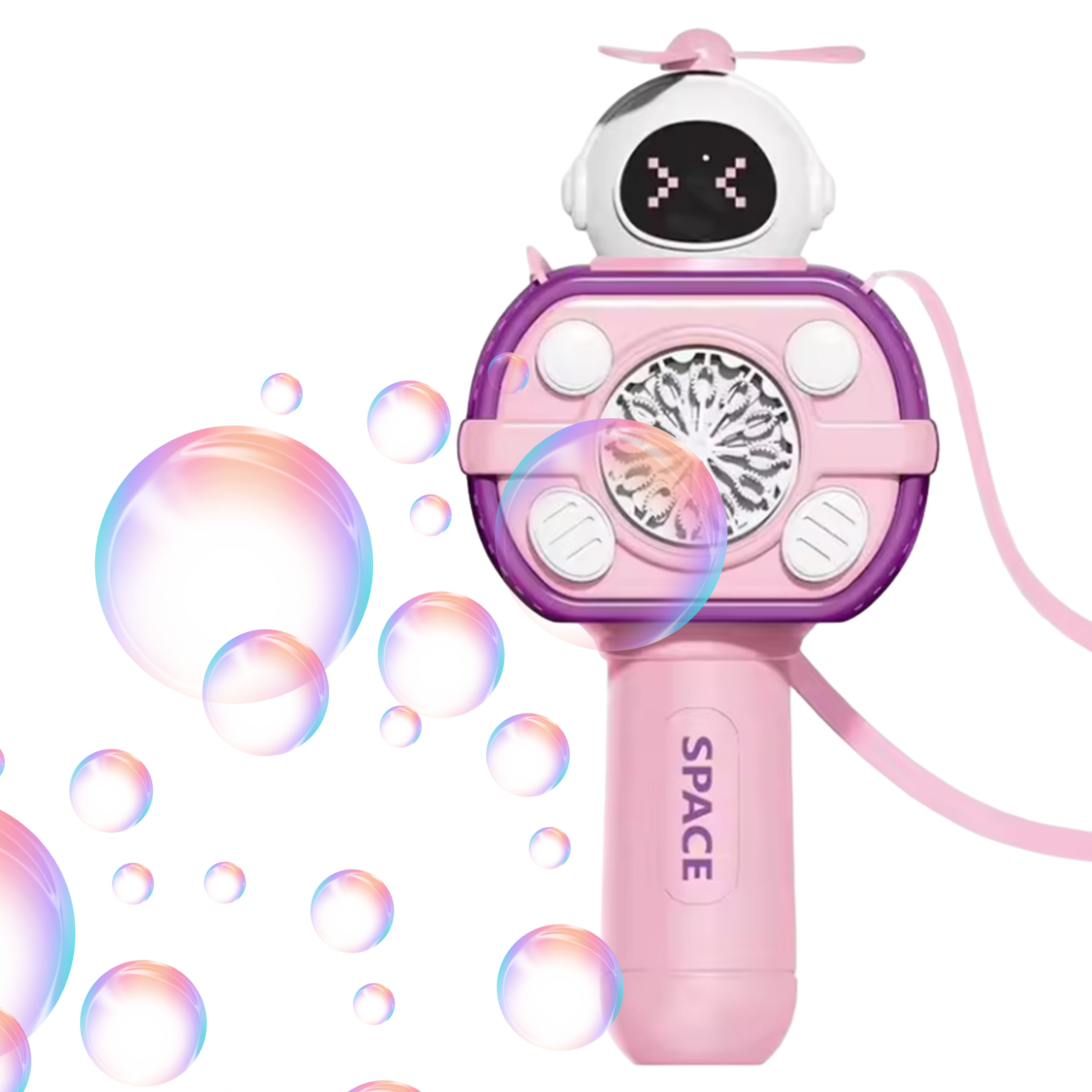 WOOPIE Astronaut Bubble Machine Pink
