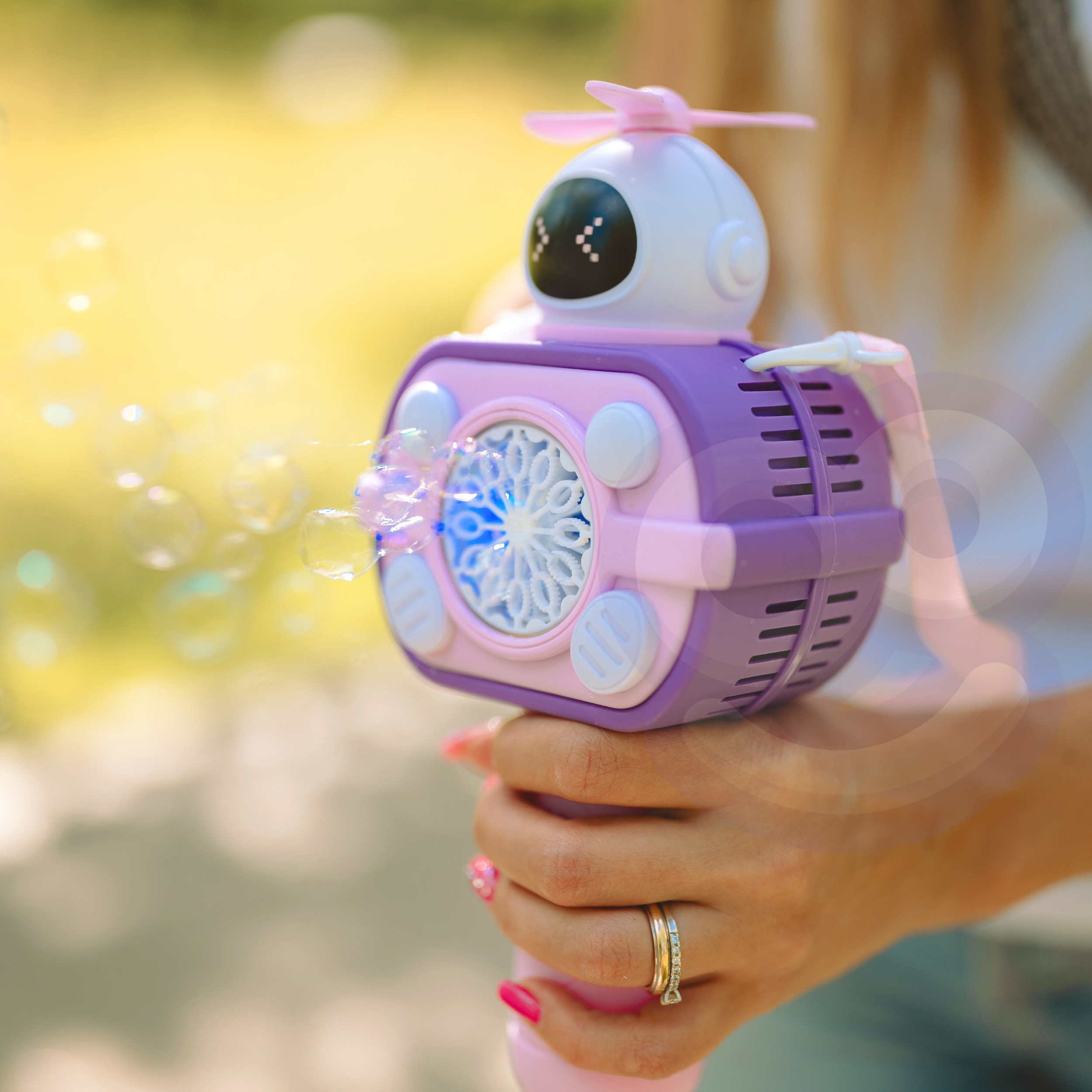WOOPIE Astronaut Bubble Machine Pink - Slika 2