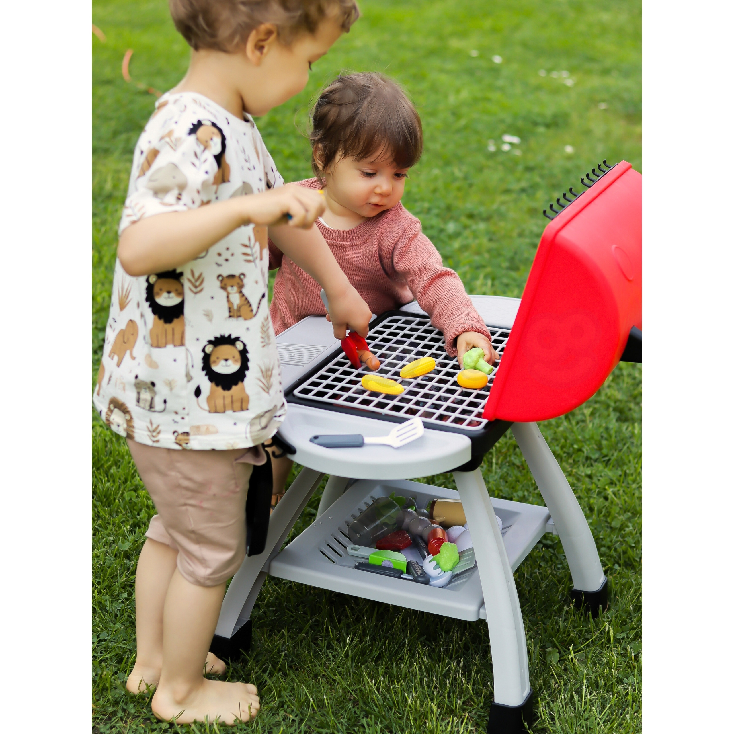 WOOPIE Grill Barbecue Garden Kitchen Interactive Pair LED Set XL 41 pcs. - Slika 2