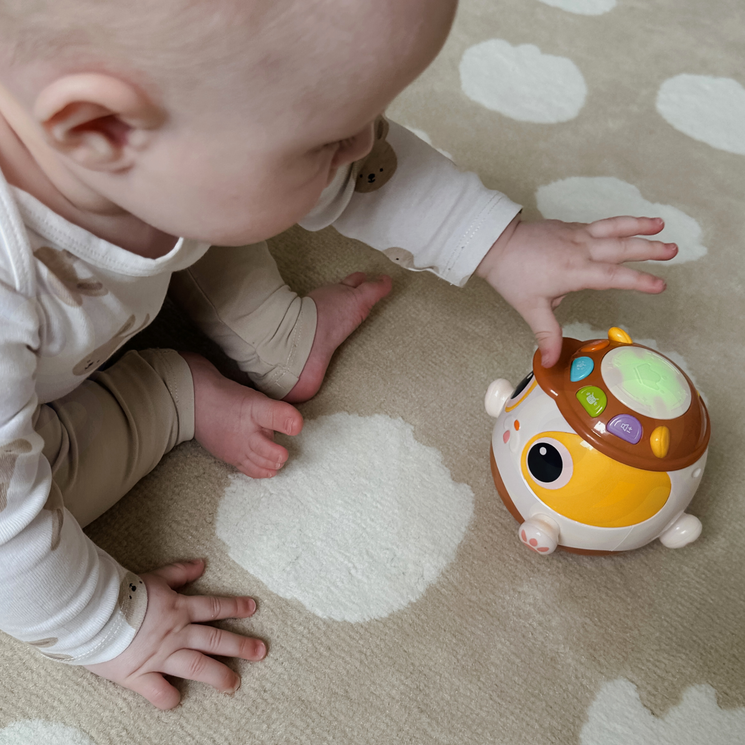 WOOPIE BABY Interactive Playing Ball Dog Musical Educational Toy - Slika 5