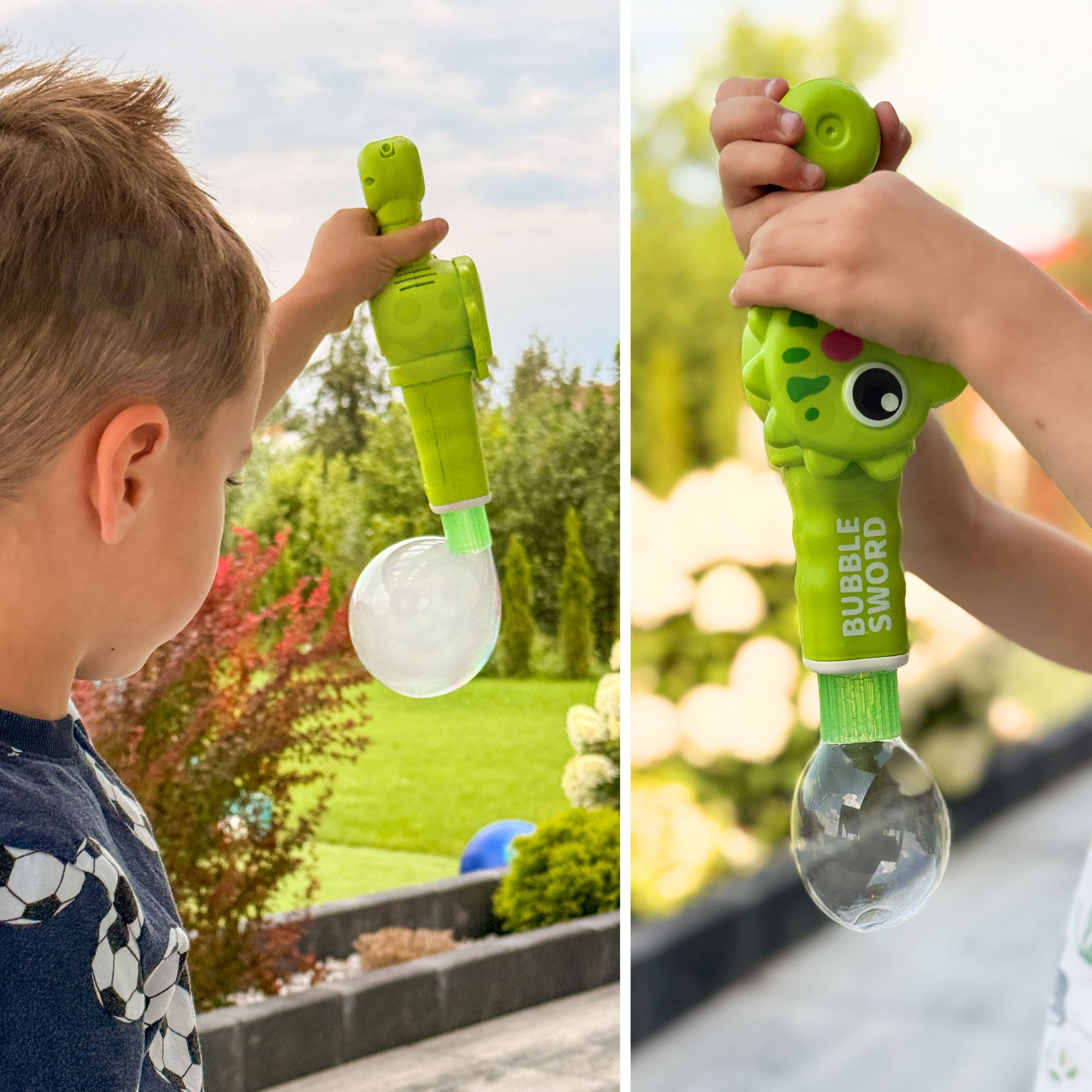 WOOPIE Dinosaur Smoke Bubble Gun Fog Bubble Machine Rechargeable - Slika 2