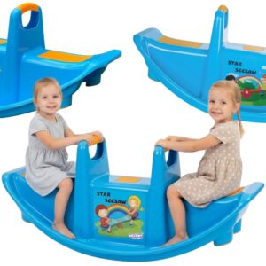 WOOPIE Multi-Person Rocker STAR Balance Swing Blue