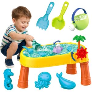 WOOPIE Water Table 2in1 Sandbox Pirate Ship 8 acc.