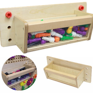 MASTERKIDZ Accessory Container with Transparent Wall – STEM Science and Education Board