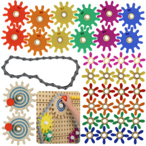 MASTERKIDZ Gears Build Your Own Mechanism – STEM Science and Creativity Board