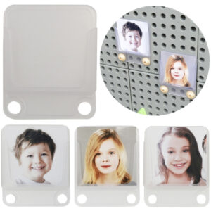 MASTERKIDZ Transparent Photo Card Pocket Case 6 pcs.